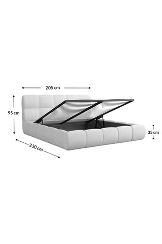Lit-coffre avec sommier Fabia