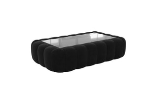 Table basse rectangulaire Nuvola - Noir