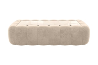 Table basse rectangulaire Nuvola - Crème