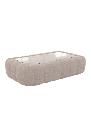 Table basse rectangulaire Nuvola - Beige