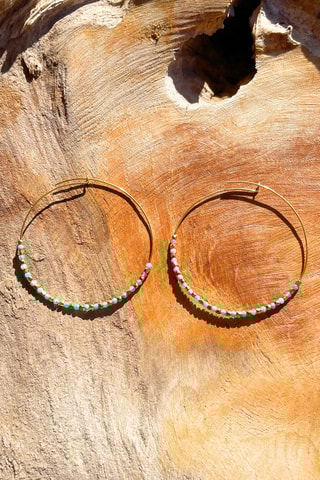 Criollas bañadas en oro fino amarillo - Amazonitas