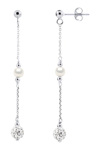 Pendientes - Plata y perlas cultivadas de agua dulce