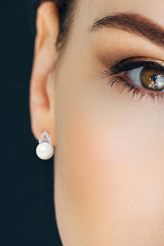 Dormilonas - Plata y perlas cultivadas de agua dulce