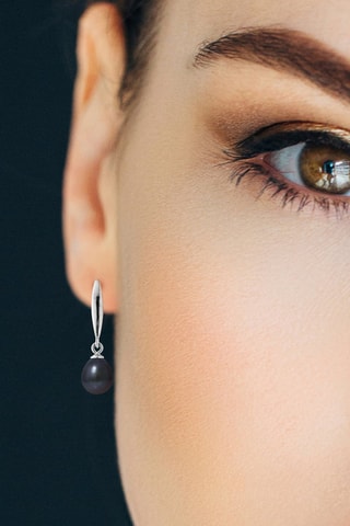 Pendientes - Plata y perlas cultivadas de agua dulce