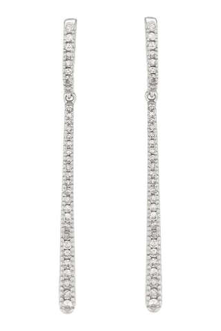 Pendientes Fancy - Oro blanco y diamantes