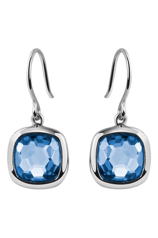 Pendientes  -  Plata y tanzanitas