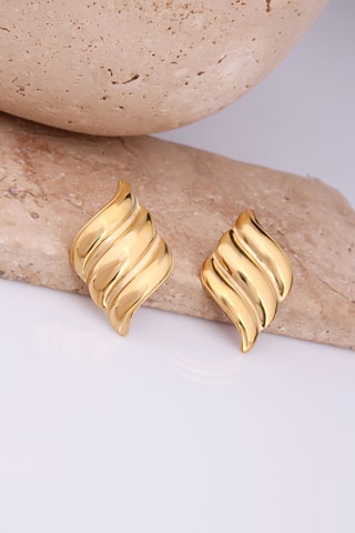 Pendientes - Chapado en oro amarillo