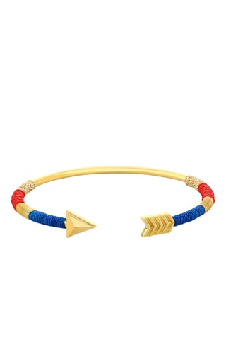 Pulsera bañada en oro fino amarillo