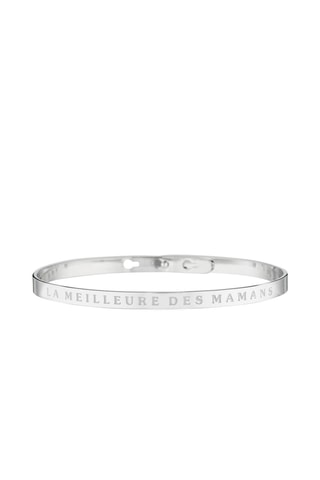 Pulsera La meilleure des mamans - Plateado