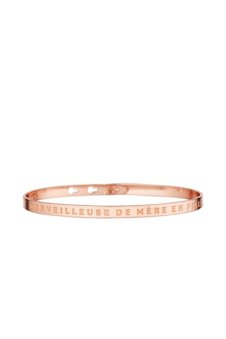 Pulsera Merveilleuse de mère en fille - Rosa dorado