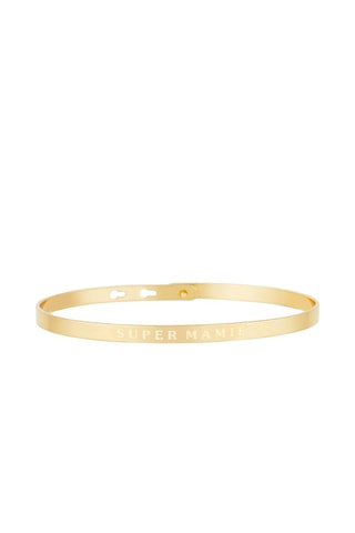 Pulsera Super mamie  -  Dorado