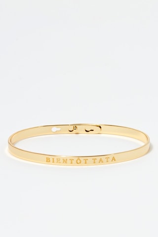 Pulsera Bientôt tata - Dorado