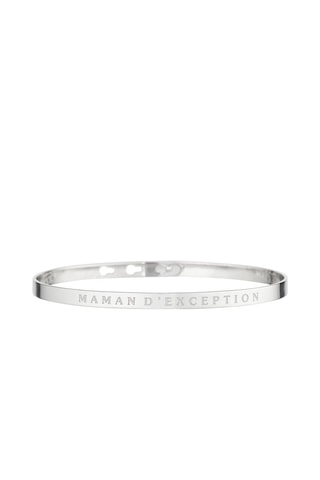 Pulsera Maman d'exception -  Plateado