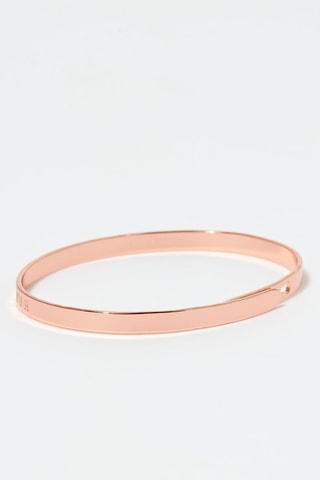 Pulsera Tu fais battre mon p'tit cœur - Rosa dorado