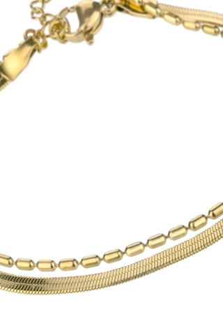 Pulsera Alessia - Acero inoxidable dorado 