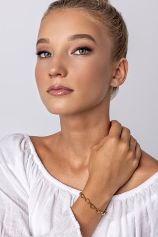 Pulsera Elisa - Chapado en oro amarillo