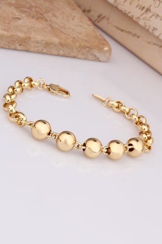 Pulsera - Chapado en oro amarillo
