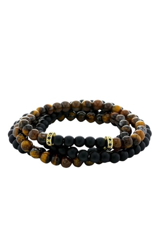 4 pulseras - Ojos de tigre