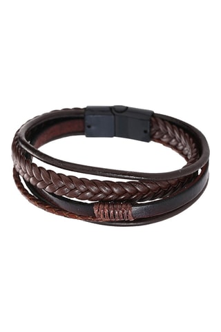 Pulsera - Marrón y negro