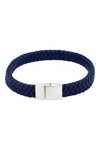 Pulsera - Piel y plata