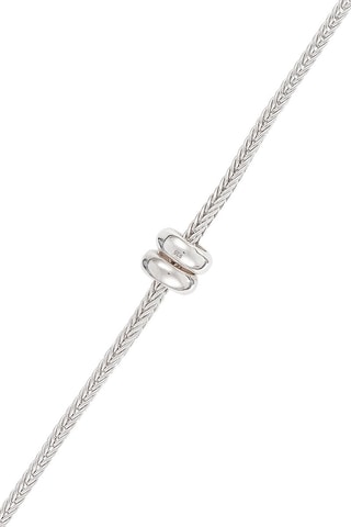 Pulsera para charms y charms de cierre - Plata