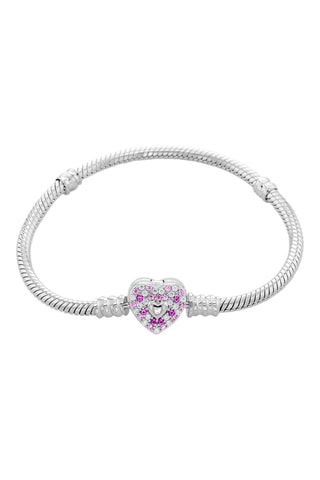 Pulsera para charms - Plata - 18,5 cm