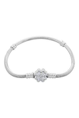 Pulsera para charms - Plata - 18,5 cm