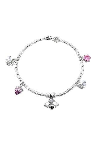 Pulsera y charms - Plata