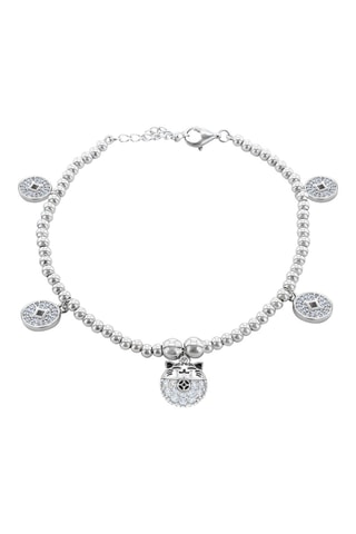 Pulsera y charms - Plata