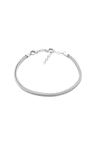 Pulsera para charms - Plata - 17,5 cm