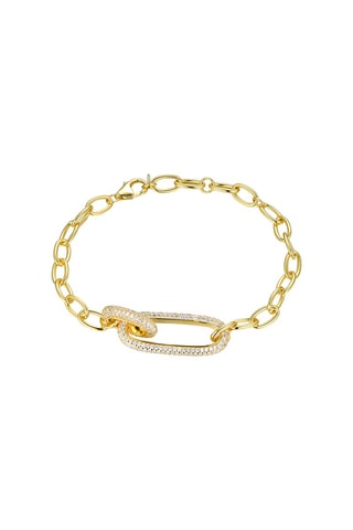 Pulsera - Plata chapada en oro amarillo