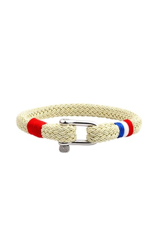 Pulsera - Blanco y rojo