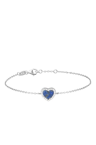 Pulsera - Plata y lapislázuli