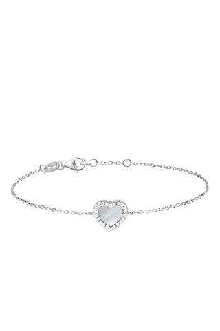 Pulsera - Plata y nácar