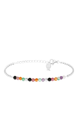 Pulsera - Plata y ágatas