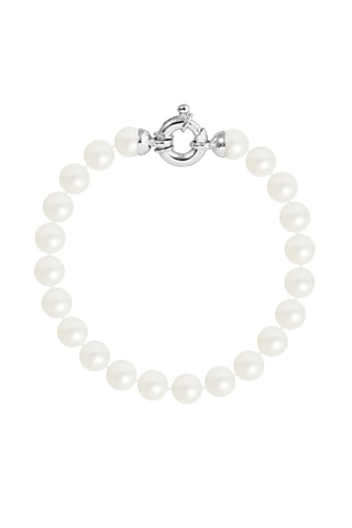 Pulsera - Perlas cultivadas de agua dulce y plata