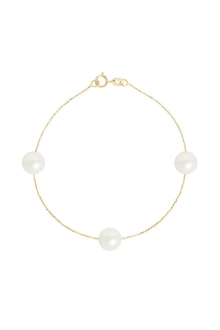 Pulsera - Oro amarillo con perlas cultivadas de agua dulce