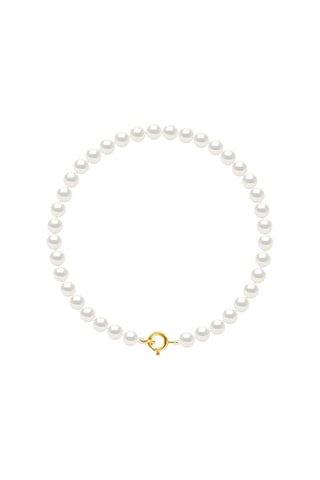Pulsera - Oro amarillo y perlas cultivadas de agua dulce