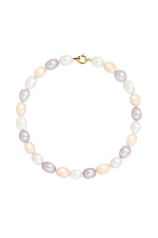 Pulsera - Perlas cultivadas de agua dulce y oro amarillo