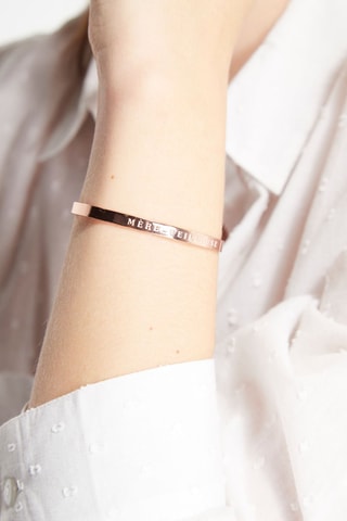 Pulsera Mère-veilleuse  - Rosa dorado