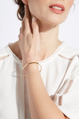 Pulsera Une Mamie formidable - Dorado