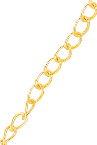 Pulsera - Chapada en oro amarillo y lapislázuli