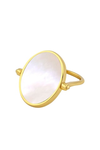 Anillo Chapado en oro amarillo