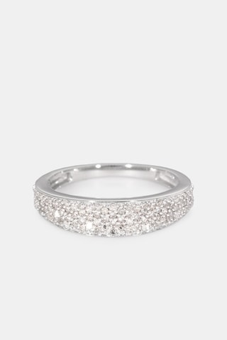 Anillo Shae - Oro blanco y diamantes