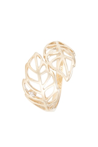 Anillo Ailey - Oro amarillo y diamante