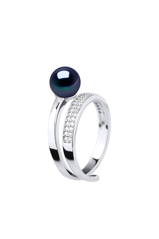 Anillo - Plata y perla cultivada de agua dulce