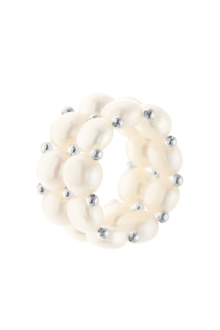 Anillo - Perlas cultivadas de agua dulce