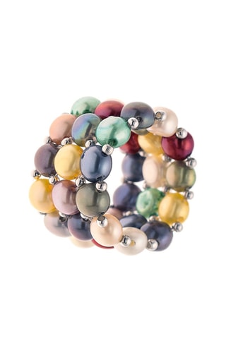 Anillo - Perlas cultivadas de agua dulce