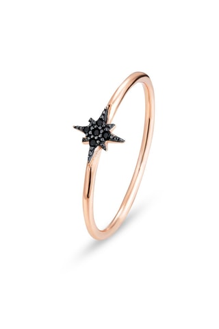 Anillo - Plata chapada en oro rosa