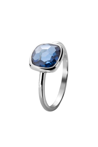 Anillo  -  Plata y tanzanita